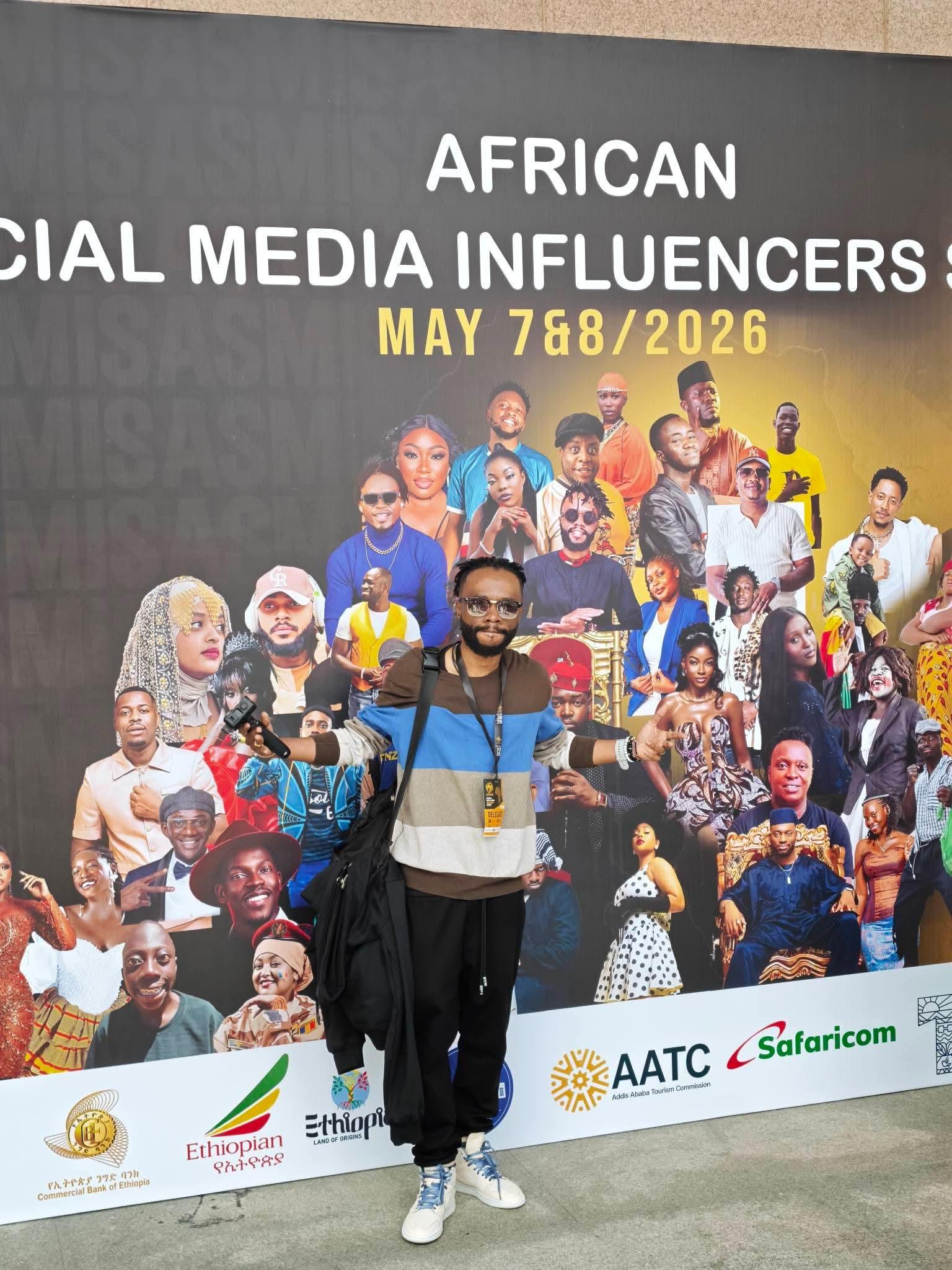 Malawian Influencer Kelvin Gumbi Joins Africa’s Top Creators at ASMIS 2026 in Addis Ababa