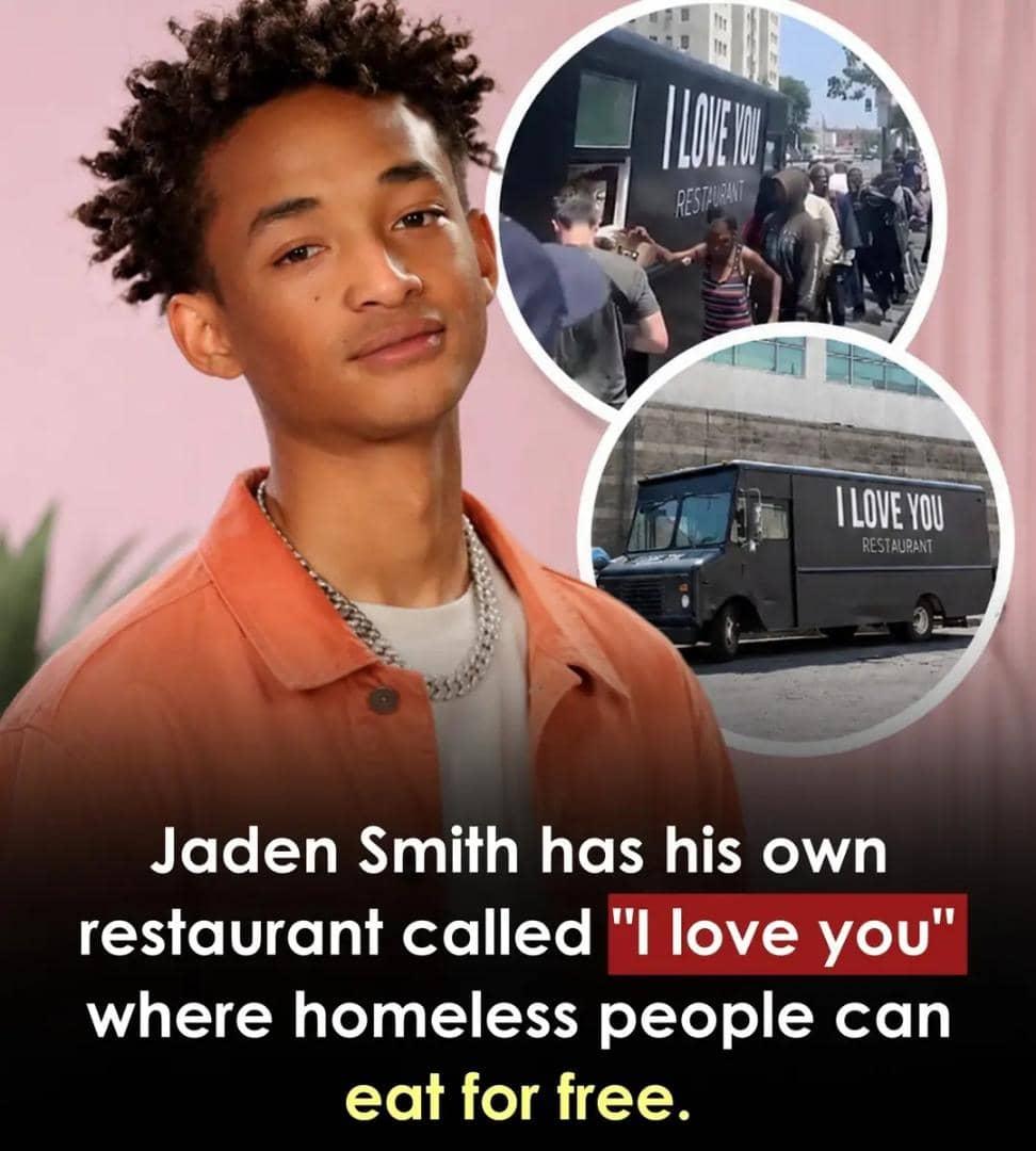 Jaden Smith Turns Restaurant Concept Into Mission to Fight Hunger