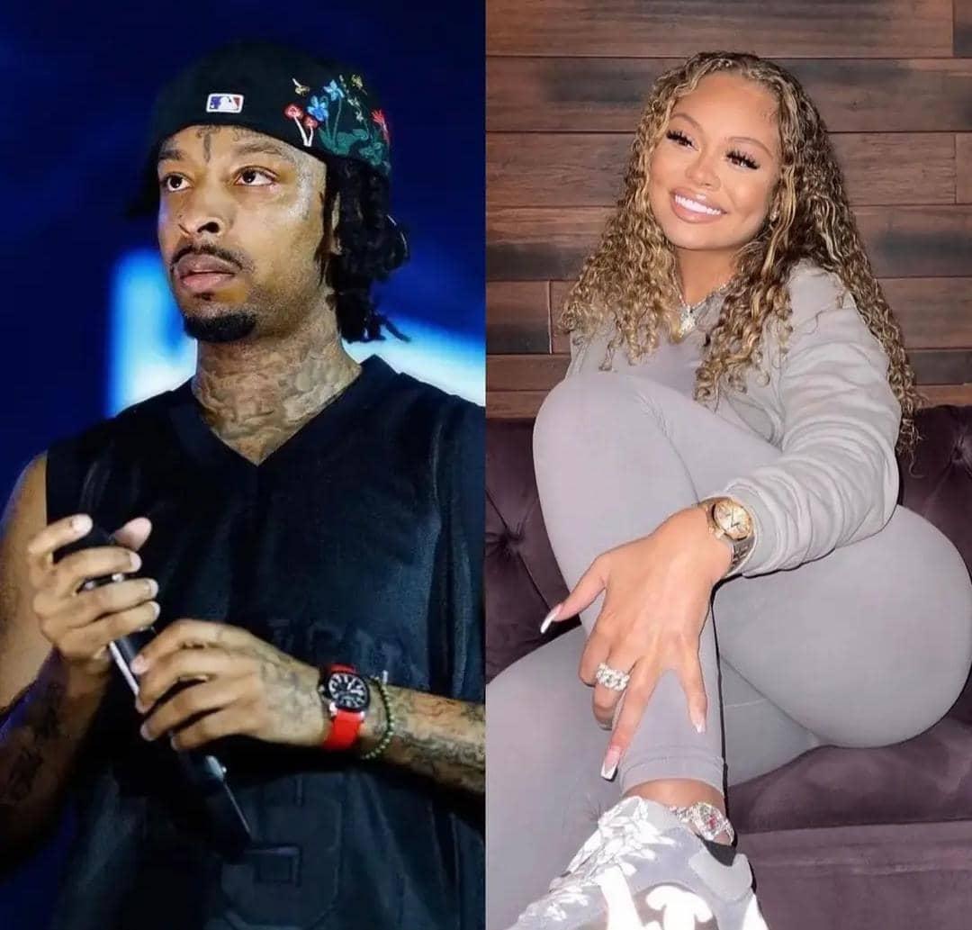 21 Savage reveals desire to have another baby with Latto