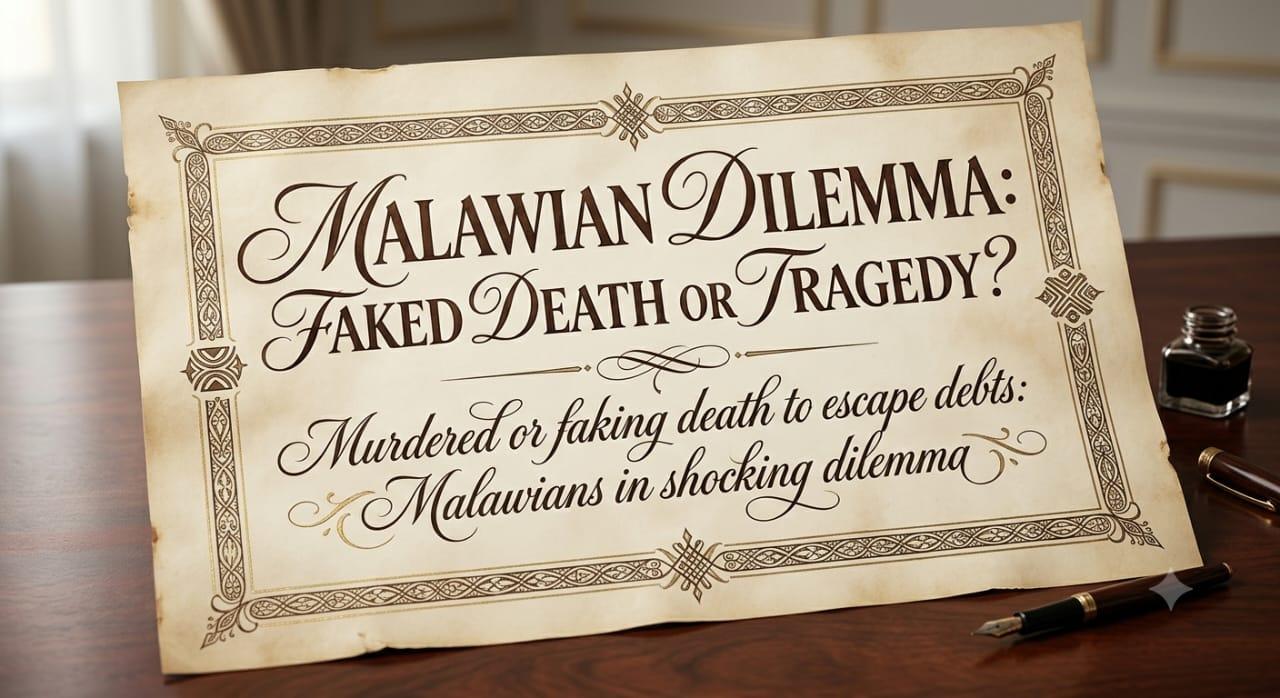 Murdered or Faking Death to Escape Debts; Malawians in shocking dilemma